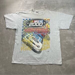 Vintage Nascar 2000 Winston Cup Series Racing Schedule Shirt Men's Sz XL